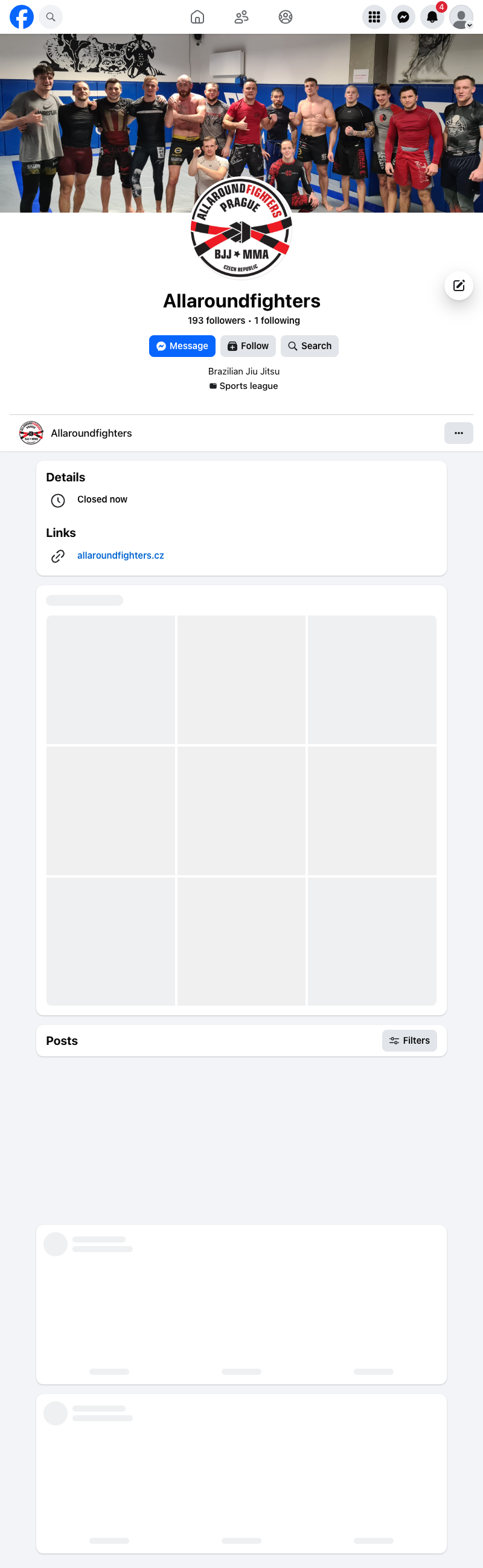 Allaroundfighters Prague logo