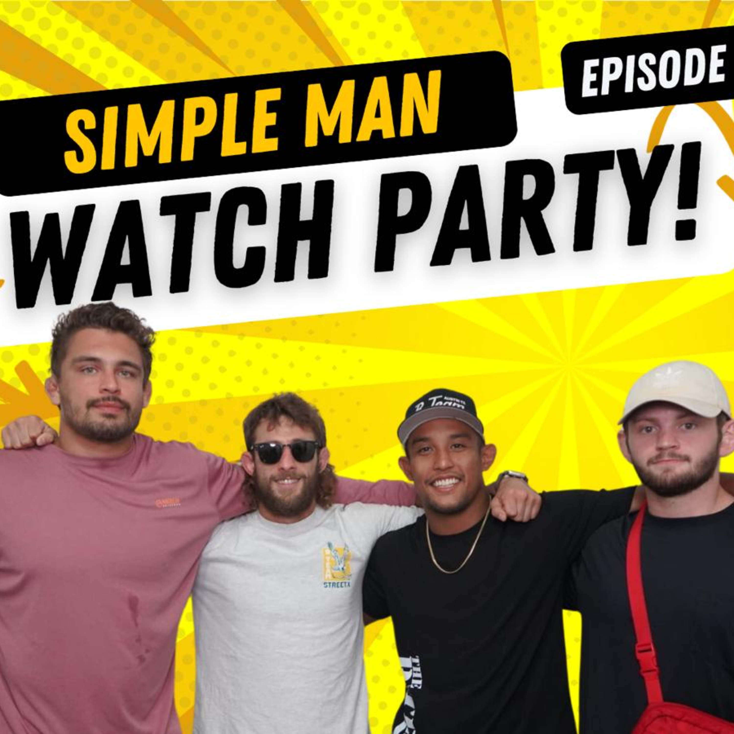 THE SIMPLE MAN PODCAST EP.43 Nicky Ryan & The Simple Men Watch Kody Steele'sFury FC Fight!