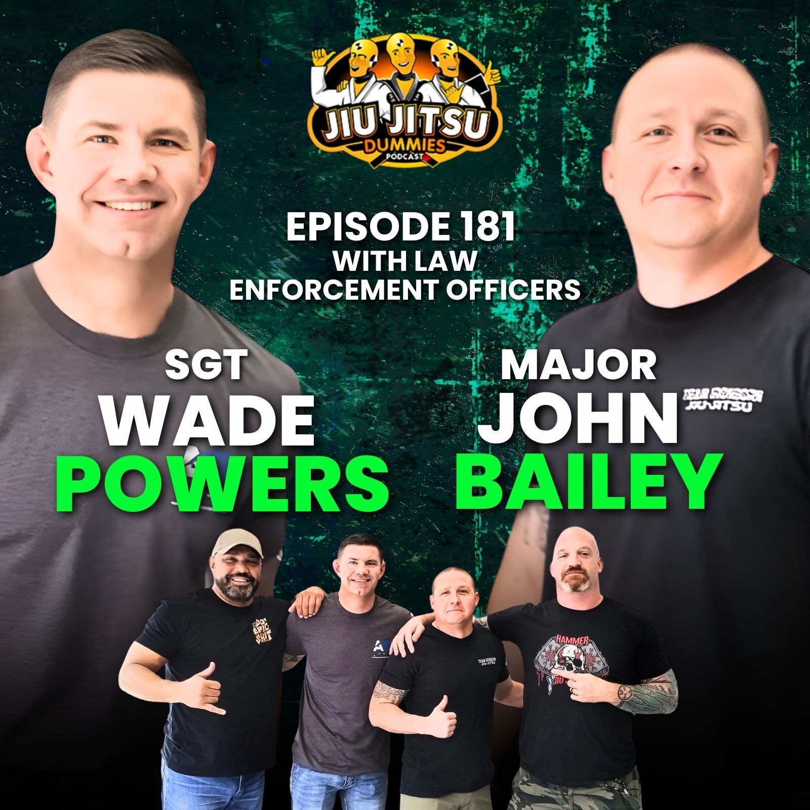 Jiu Jitsu for Law Enforcement with Officers Major John Bailey and Sgt. Wade Powers