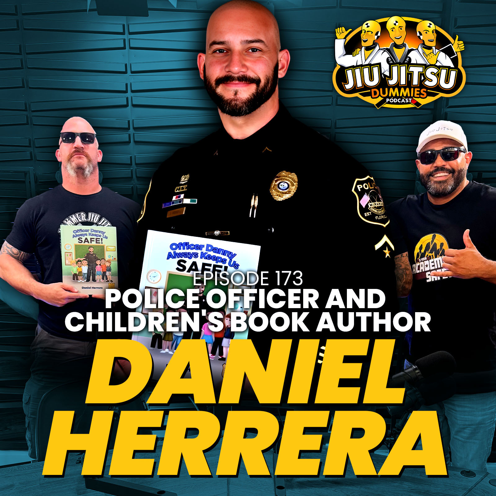 Law Enforcement Officer, Author and Blue Belt Daniel Herrera