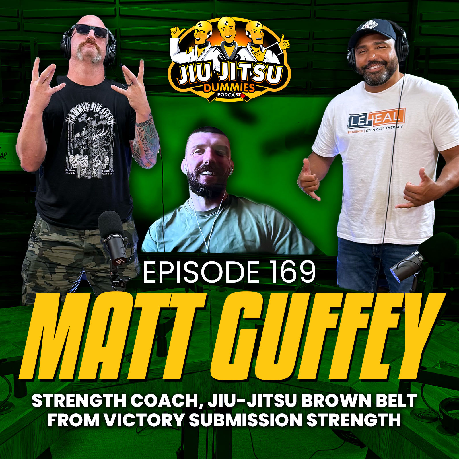 Matt Guffey, Jiu Jitsu Brown Belt and Strength Coach
