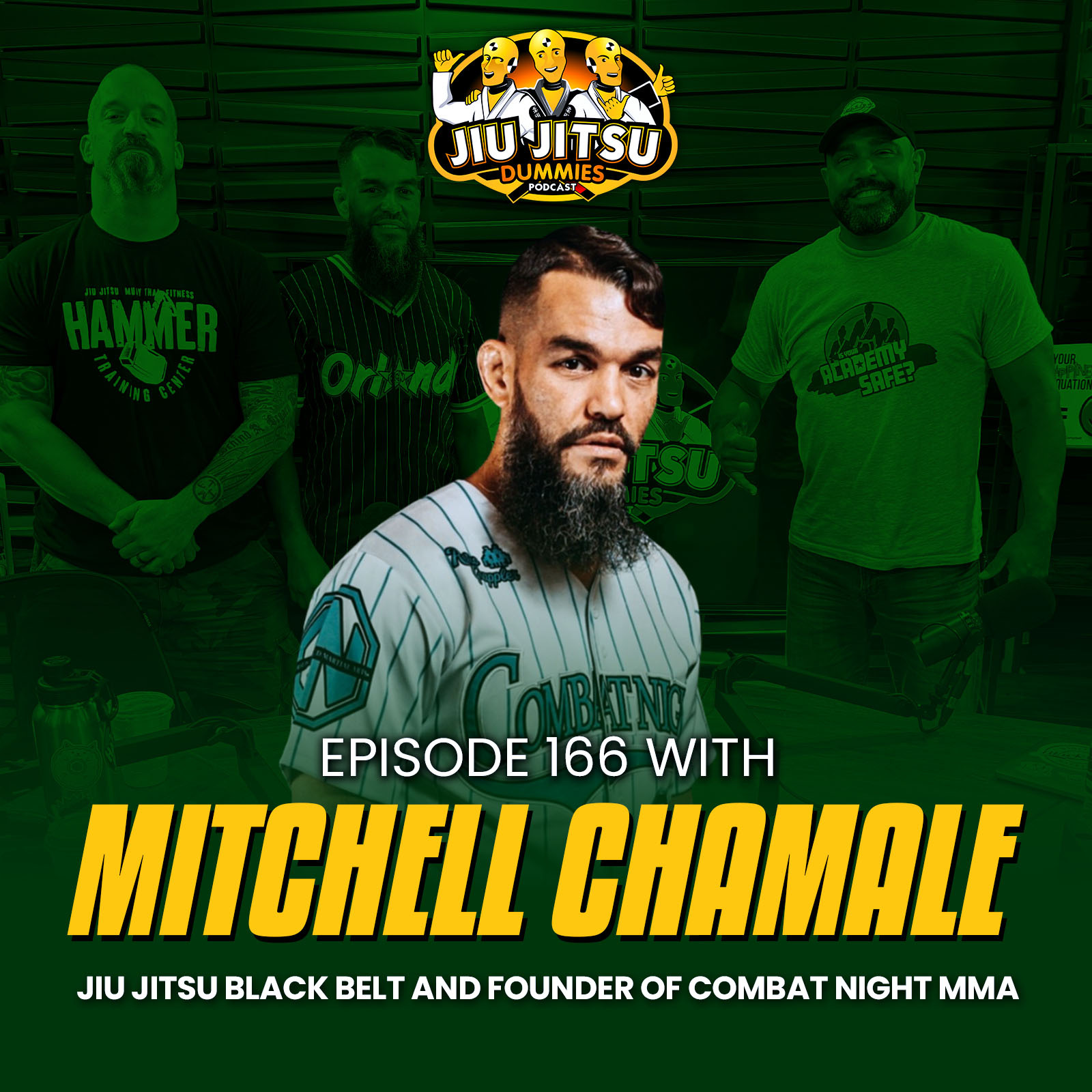 Mitchell Chamale, Combat Night MMA Founder and Jiu Jitsu Black Belt