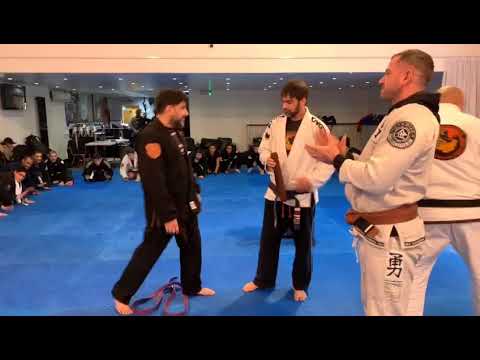 Darius Kumana received his brown belt promotion from Prof Arlans Siqueira