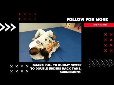 double under pass from dummy sweep to back take.