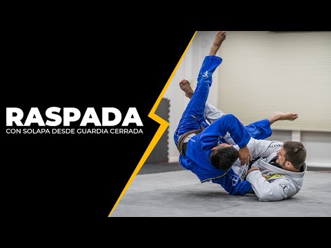 Raspada con solapa desde guardia cerrada