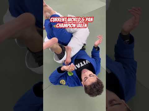Current World & Pan Champion Jalen demonstrating the next level back take | COBRINHA ONLINE