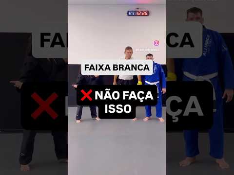 FAIXA BRANCA NUNCA COMETA ESSE ERRO