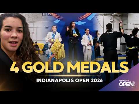 Indianapolis Open 2026: Coming Home with 4 Golds | BJJ Competition Vlog