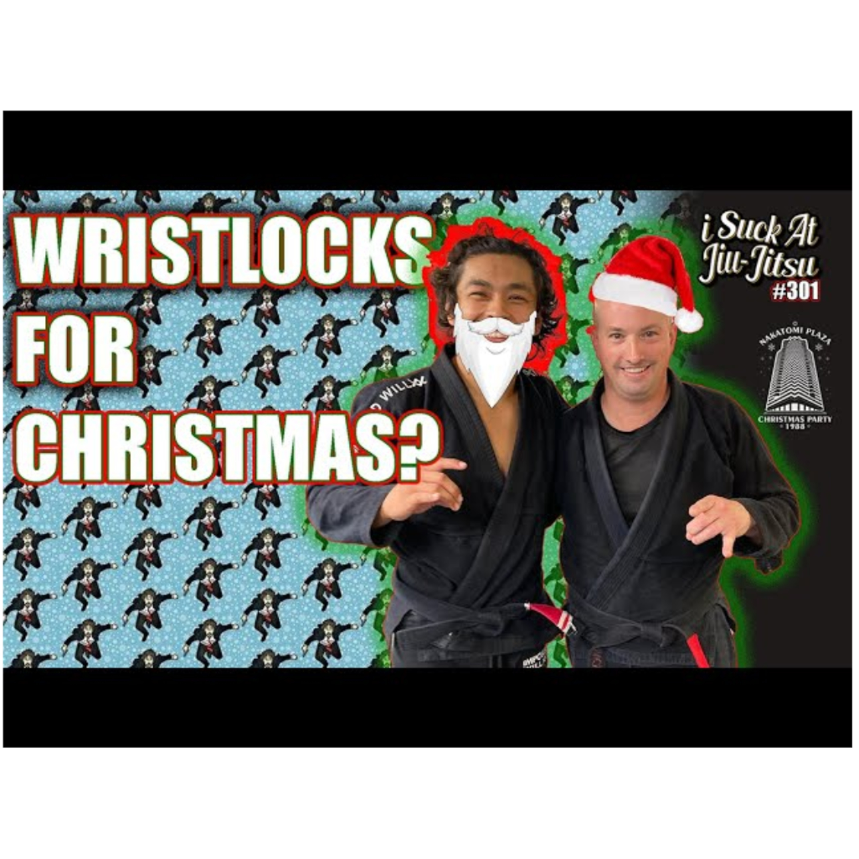 #301 "Bionic" Rob Handshy: Ruining BJJ TRADITIONS, Die Hard, and Wrist locks| Christmas Special