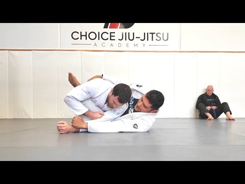 Inside Choice BJJ - Arm drag to sweep from closed guard