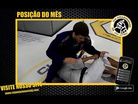 Defesa de guarda aranha, partindo para finalização com a chave de kimura...