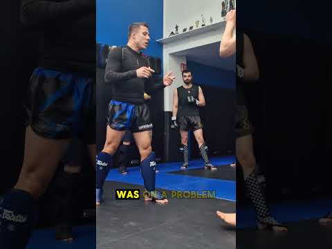low kick technique back leg