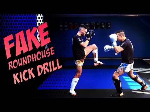 5 Roundhouse Kick Fake Drill