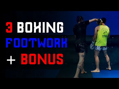 Boxing footwork for Muay Thai