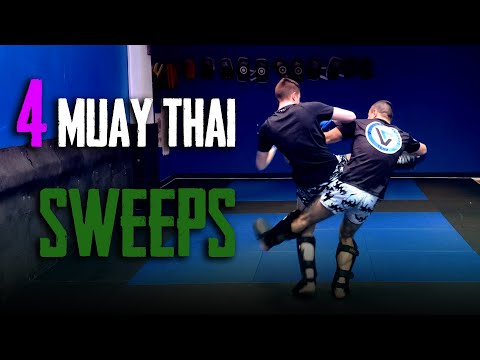 4 Muay Thai Sweeps Variantions
