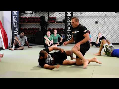 Kneebar from half guard