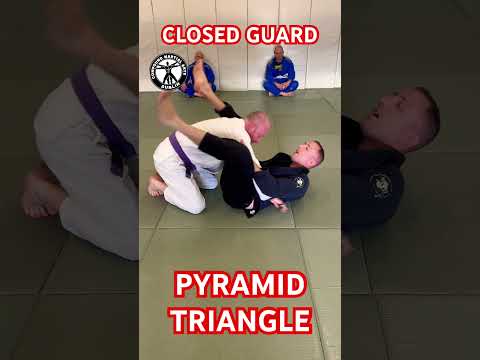Systematically working towards the Triangle from a clinch closed guard scenario. #bjj #trianglechoke