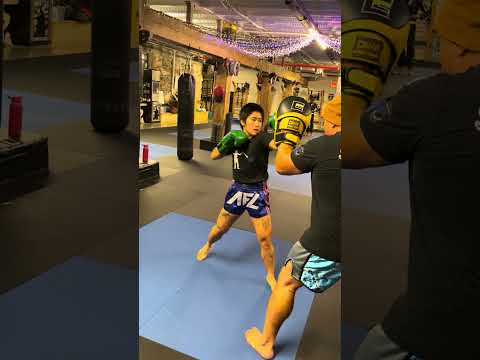 Combos 1-5 adding a middle kick