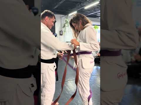Unexpected brown belt graduation. We are so proud of you