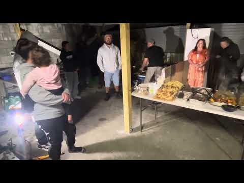 Before we started our meal after our gathering on Monday 4/29/24.