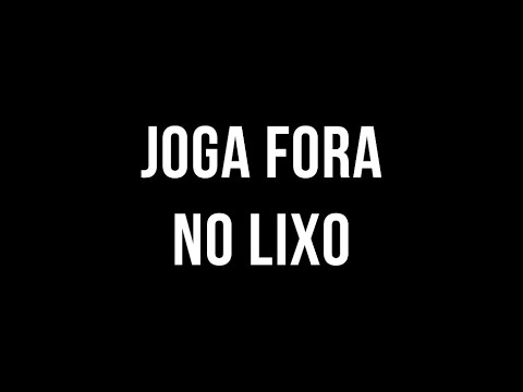 RASPAGENS GUARDA LAÇADA | JOGA FORA NO LIXO