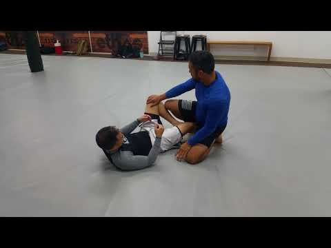 Butterfly guard pass