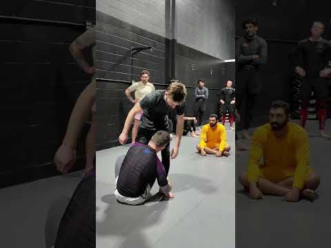 Single Leg X Backstep Counter #bjj #jiujitsu #grappling #shorts