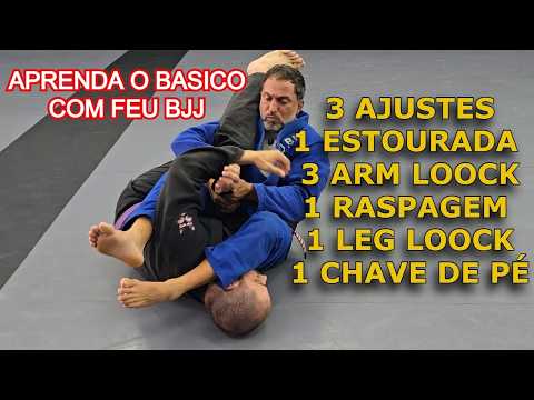 JIU-JITSU FEU BJJ APRENDA O BASICO BEM FEITO