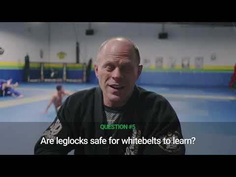 Are leglocks safe for whitebelts to learn? | Q&A #5