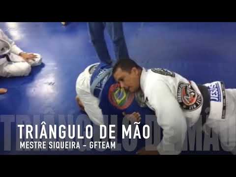 Triângulo de mão jiu-jitsu - Marcelo Siqueira