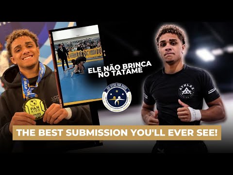 Cebolinha Brilha com Finalização Espetacular no Pan Kids No-Gi | Apoie o Futuro do Jiu Jitsu