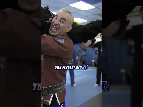 The feeling when I finally passed the professor’s guard!