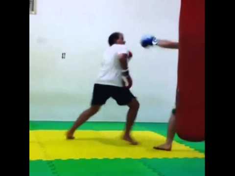 Aquecendo com boxe