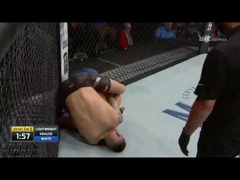 Innovative back attack by James Krause that flows into Khabib Nurgomedov ride