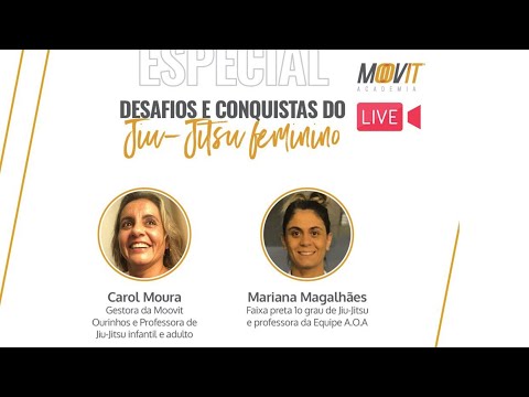 [LIVE] DESAFIOS E CONQUISTAS DO JIU JITSU FEMININO - ENTREVISTA