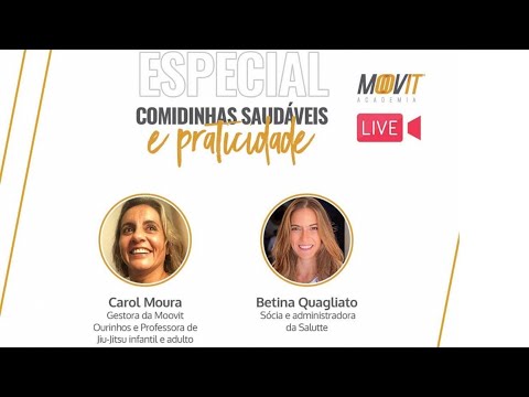 [LIVE] COMIDINHAS SAUDÁVEIS E PRATICIDADE