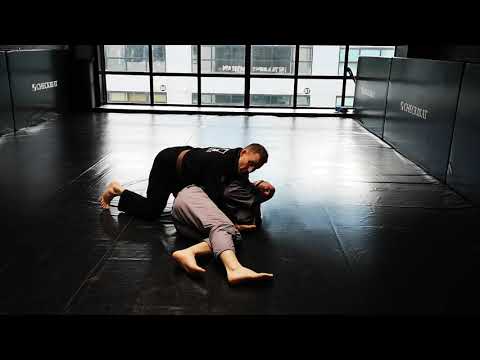 Open Seated Guard Passing to Reverse Triangle