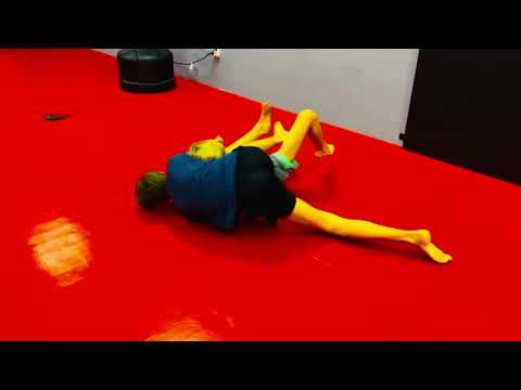 D’Arce choke from butterfly guard