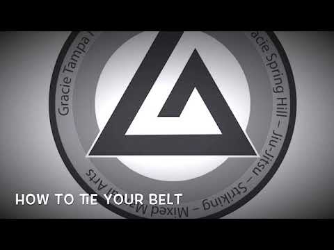 Gracie Spring Hill - How to Tie Your Belt