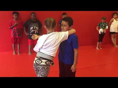 Hip Throw - Kids Jiu Jitsu and Self Defense at Gracie Spring Hill