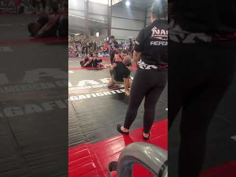 NAGA 09/25/2021 - Ronnie Simonson - Black Tie BJJ - Straight Ankle Lock