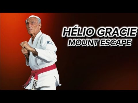 HELIO GRACIE MOUNT ESCAPE ✅ JIU-JITSU FUNDAMENTALS