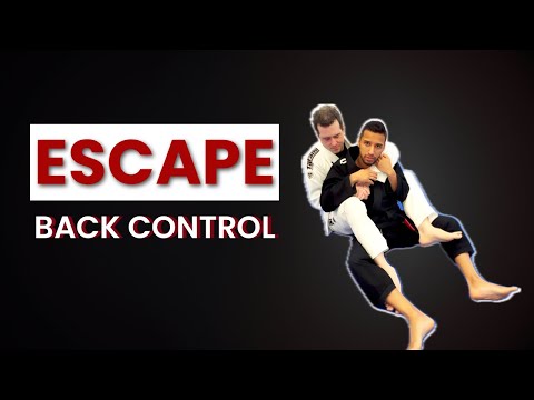 ESCAPE from BACK CONTROL ✅- BRAZILIAN JIU-JITSU FUNDAMENTALS