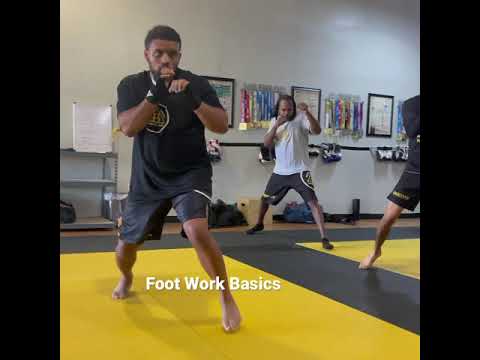Mma boxing basic footwork!