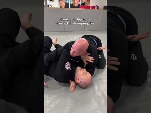Beginner side control escape everyone should know