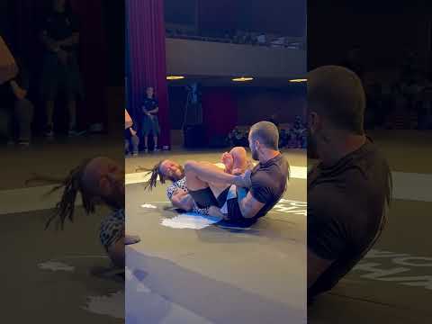 “Triple L” Lyle with his signature foot lock submission #jiujitsu #mma #grappling