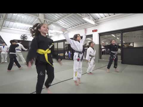 Jiu Jitsu para crianças de 4 há 5 anos. Turma Kids 1 da ALLIANCE JUVENTUS