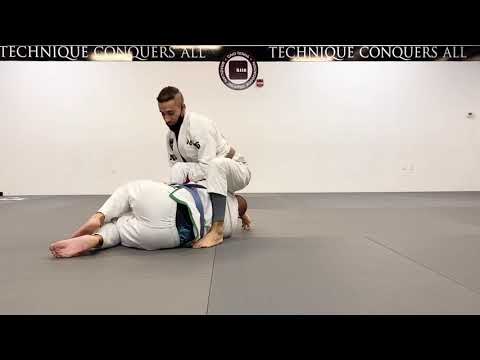 Armlock From Kimura in Top Side Control