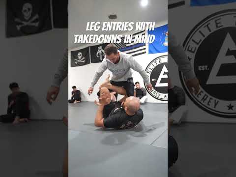 Leg Entires with takedowns in mind- Jiujitsu takedowns - jiujitsu - Leglocks #monterey #montereybay