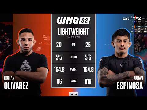 Dorian Olivarez vs Julian Espinosa | FULL MATCH | WNO 32
